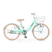 楽天市場】折りたたみ自転車 20インチ ミント グリーンの通販