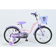 18インチ 身長107〜123cm 子供用自転車 サンリオ クロミ キッズバイク KU-18 OT（ピンク）5歳 6歳 7歳 補…