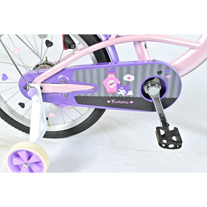 楽天市場】18インチ 身長107～123cm 子供用自転車 サンリオ クロミ 