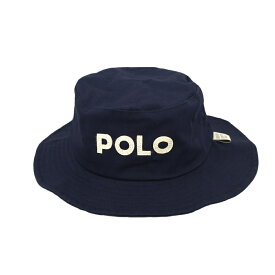 POLOBCS バケットハットロゴ(ネイビー×50cm)