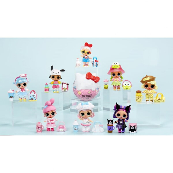 「9/10 限定先着 トップバナーにて最大1000円クーポン配布中」L.O.L.サプライズ!  LOVEs ハローキティアンドフレンズ トイザらス限定【種類ランダム】 3歳 4歳 5歳  LOLサプライズ ドール サンリオ コラボ ミニドール コレクション 女の子向け おもちゃ プレゼント 人気