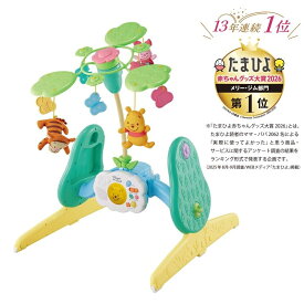 えらべる回転 6WAYジムにへんしんメリー プラス くまのプーさん 0歳 1歳 2歳