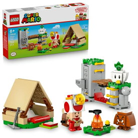 【オンライン限定価格】レゴ LEGO スーパーマリオ キノピオ隊長のキャンプ 72040｜おもちゃ 玩具 誕生日 プレゼント ブロック 6歳 7歳 8歳