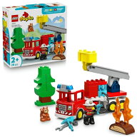 【オンライン限定価格】レゴ LEGO デュプロ ホース付き消防車と消防士 10473｜おもちゃ 玩具 誕生日 プレ…