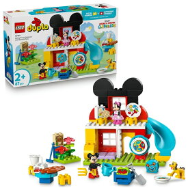 【オンライン限定価格】レゴ LEGO デュプロ ミッキーやミニー、プルートとあそぼう♪ミッキーマウス クラブハウス 10465 ギフト 誕生日 プレゼント? 2歳 3歳 4歳