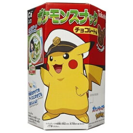 ポケモンスナック チョコレート味 23g カルシウム シール1枚 キャラクター コーンパフスナック お菓子 東ハト