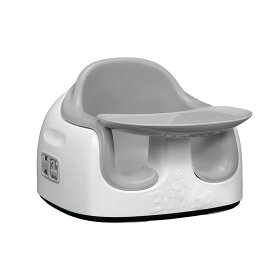 【メーカー直送商品】Bumbo バンボマルチシート クールグレー 【ベビーシート ローチェア 長くつかる お食事チェア 専用トレイ付き 大人用イス固定ベルト付き 6ヶ月〜15kg頃対応】【送料無料】