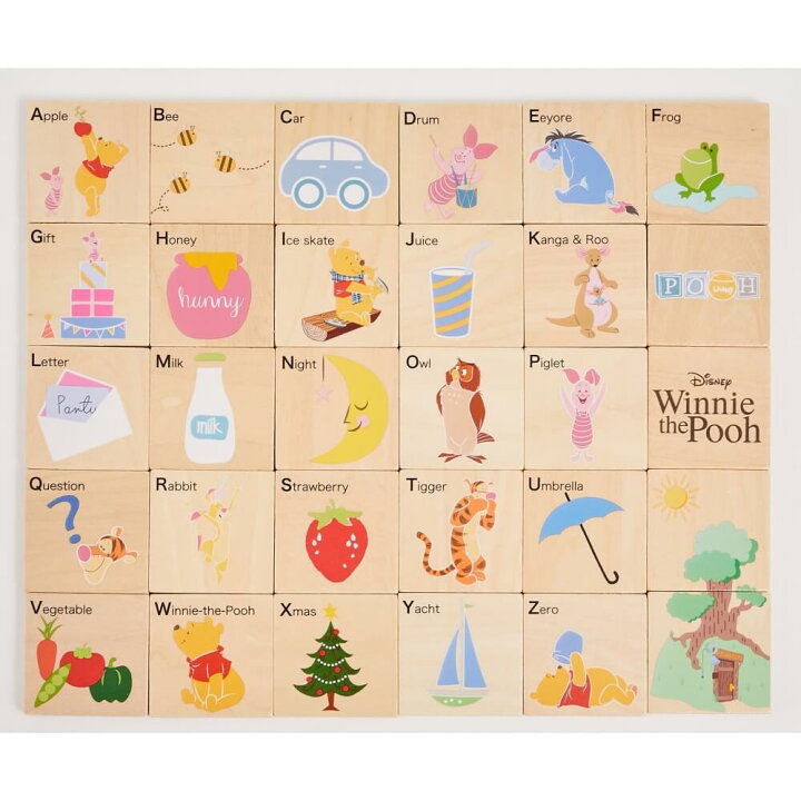 楽天市場 トイザらス限定 Disney Hello Wooden World くまのプーさん 一緒に学ぼう つみきセット 送料無料 トイザらス ベビーザらス