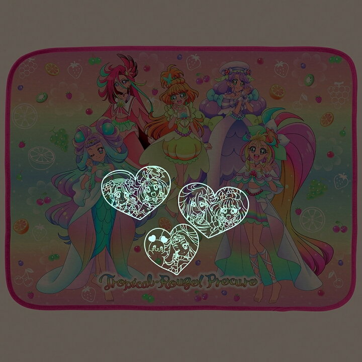 楽天市場 トロピカルージュプリキュア パジャマハッピーパック 光るブランケット入り ピンク 110cm トイザらス ベビーザらス