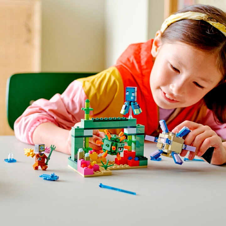 楽天市場 レゴ マインクラフト ガーディアンとの戦い トイザらス ベビーザらス