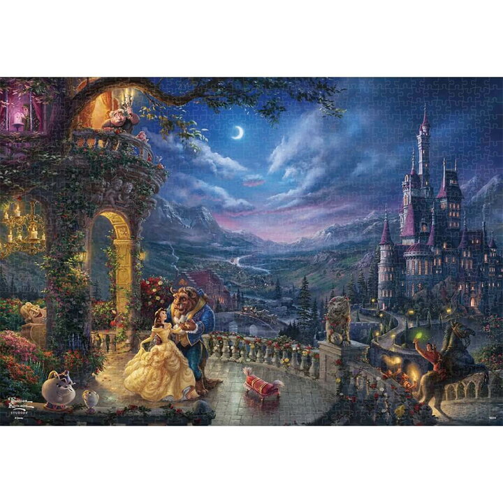 楽天市場 ディズニー1000ピース ジグソーパズル 美女と野獣 Beauty And The Beast Dancing In The Moonlight 送料無料 トイザらス ベビーザらス