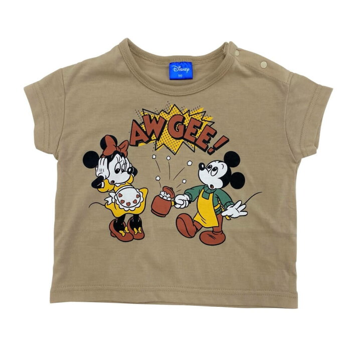 楽天市場 ベビーザらス限定 ディズニー ミッキー ミニー 半袖tシャツ ベージュ 95cm トイザらス ベビーザらス 楽天市場 ベビーザらス限定 ディズニー ミッキー ミニー 半袖tシャツ ベージュ 95cm トイザらス ベビーザらス