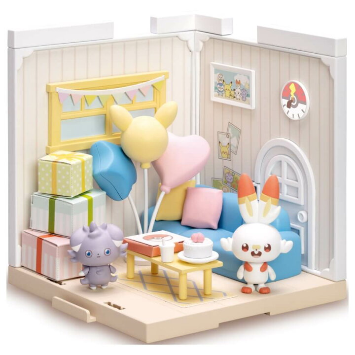 楽天市場 ポケモン ポケピースハウス ラウンジ ヒバニー ニャスパー トイザらス ベビーザらス