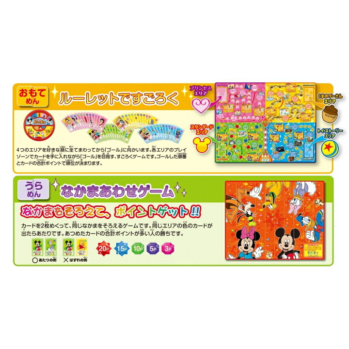楽天市場 Newディズニーキャラクターズ ルーレットですごろく トイザらス ベビーザらス