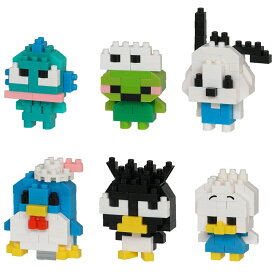 nanoblock（ナノブロック）ミニナノ サンリオキャラクターズ vol.2 はぴだんぶい（単品）【種類ランダム】