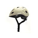 コールマン ジュニアヘルメットSG M（52〜56cm）ベージュ 子供用ヘルメット 軽量 おしゃれ SG規格適合 バイク 自転車…
