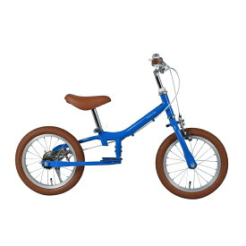 14インチ 身長90〜105cm 子供用自転車 1台2役 2WAY BIKE（ブルー）キックバイク ペダルバイク 3歳 スチールフレーム 青 トイザらス限定