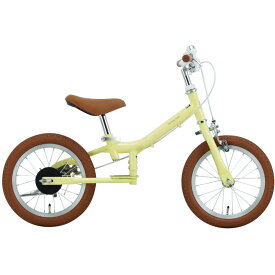 14インチ 身長90〜105cm 子供用自転車 1台2役 2WAY BIKE（アイボリー）キックバイク ペダルバイク 3歳 スチールフレーム トイザらス限定