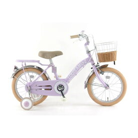 16インチ 身長100〜110cm 子供用自転車 アミューズ2（ピンクパープル）補助輪 スポーティ スタイリッシュ かわいい 女の子 トイザらス限定