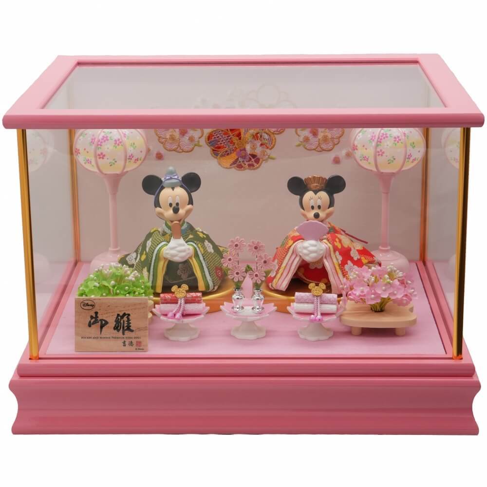 楽天市場】【雛人形】ディズニー ミッキー＆ミニープレミアム ひな人形