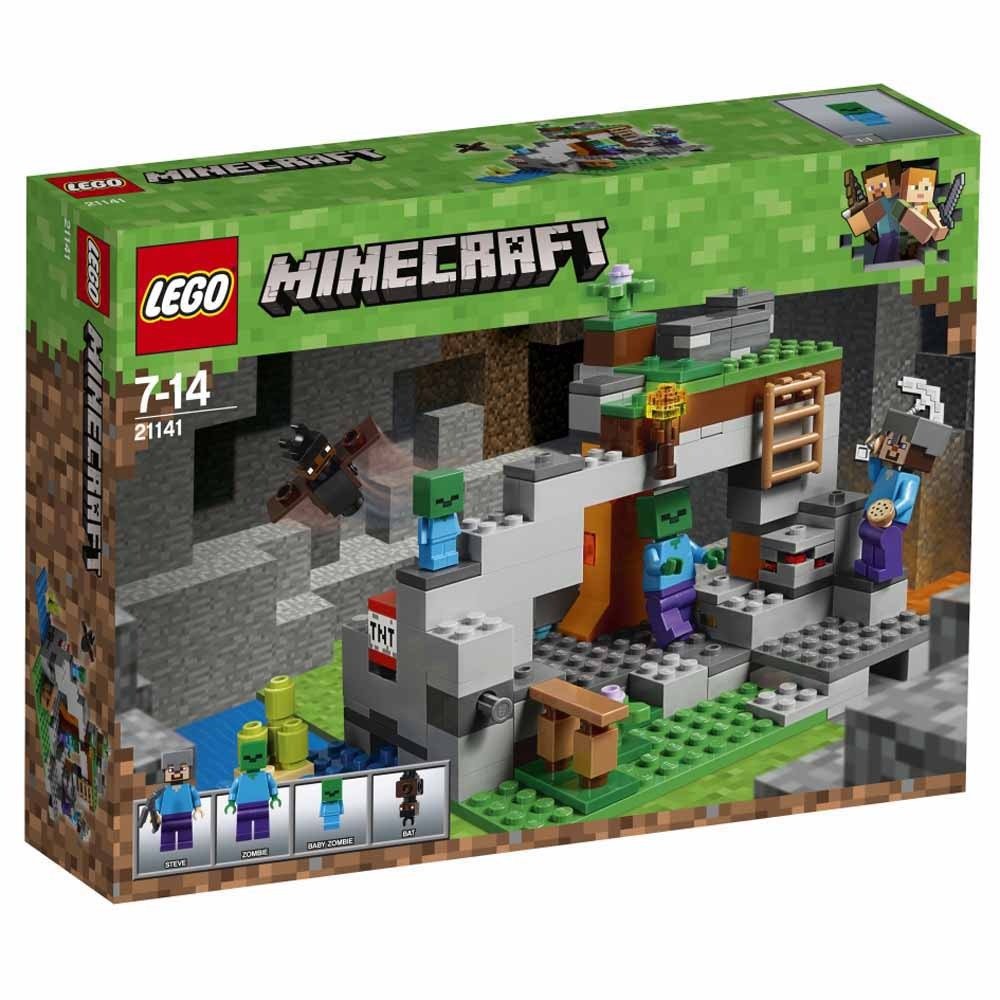レゴ マインクラフト ゾンビの洞くつ 21141 正規店 買収