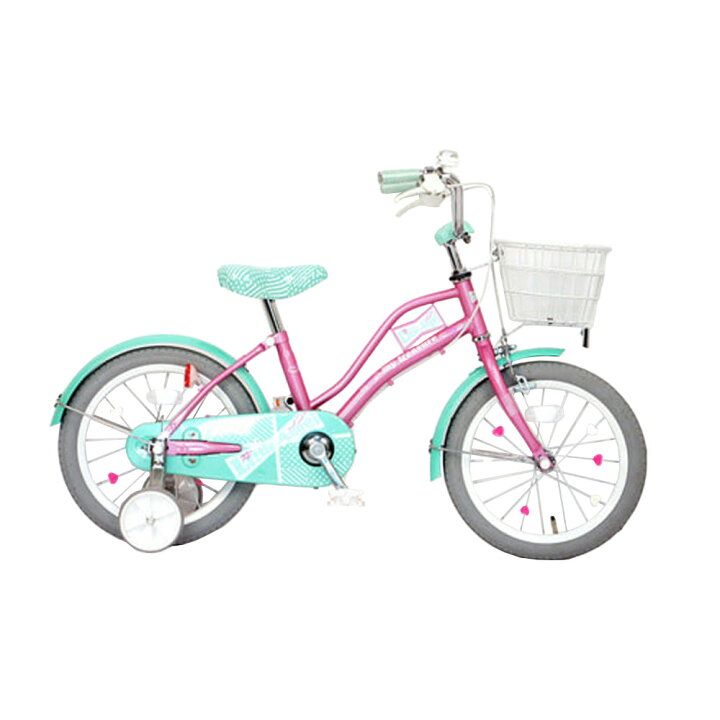 楽天市場 トイザらス限定 16インチ 身長102 118cm 子供用自転車 Little Angel 19 ピンク 女の子 トイザらス ベビーザらス