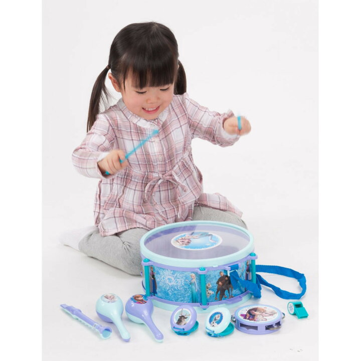 楽天市場 トイザらス限定 アナと雪の女王 ドラム 楽器セット トイザらス ベビーザらス