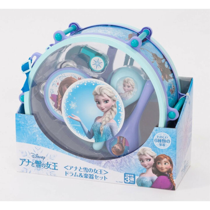 楽天市場 トイザらス限定 アナと雪の女王 ドラム 楽器セット トイザらス ベビーザらス