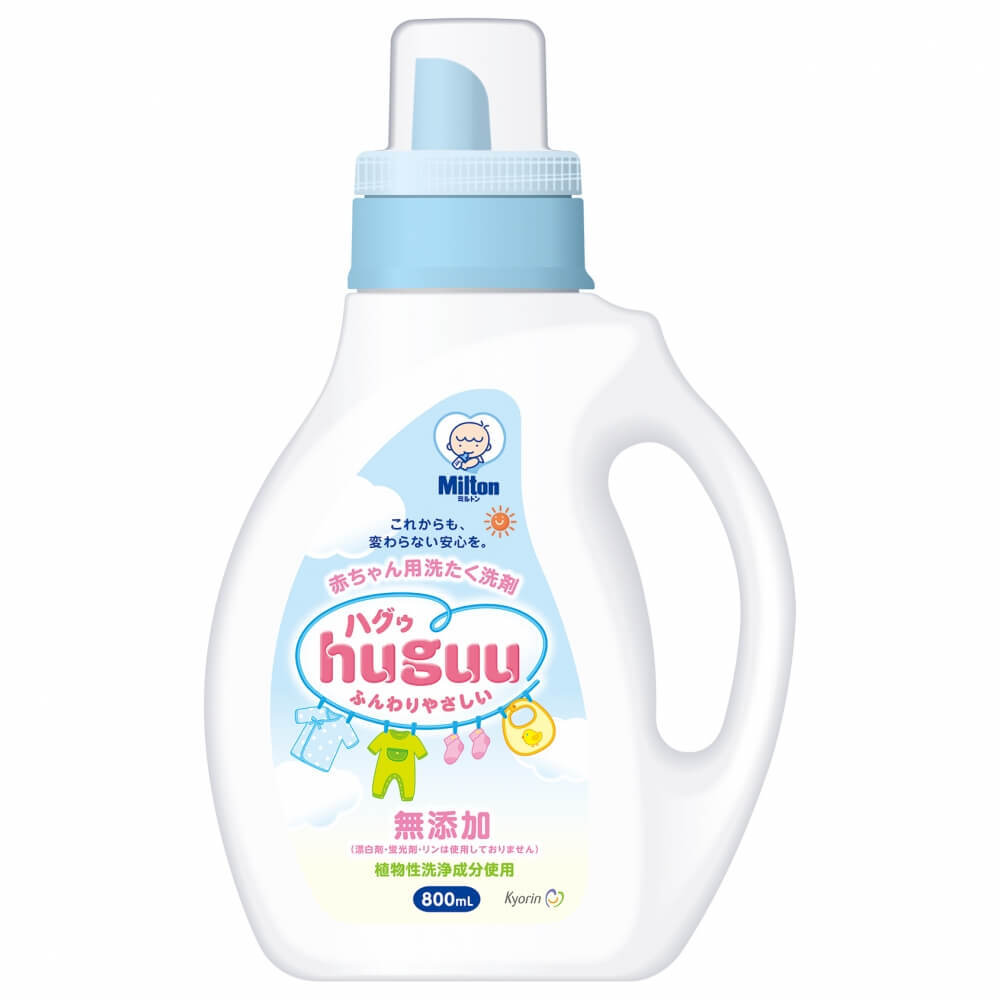 ミルトン 赤ちゃん用洗濯洗剤 84％以上節約 huguu 800ml 本体ボトル 注目の福袋