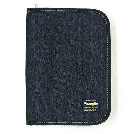 Wrangler ラングラー 母子手帳ケース デニム (ネイビー×フリー) ベビーザらス限定【クリアランス】