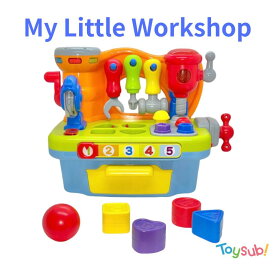 My little workshop/工具/大工/だいく/知育/おもちゃ/音楽/Hola/プレゼント/ギフト/誕生日/バースデイ/1歳8か月以上/マイリトルワークショップ/男の子/女の子/集中力/指先/トレーニング/