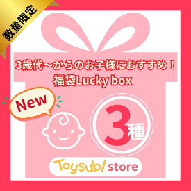 【数量限定】Luckybox/3セット/福袋/おたのしみ/おすすめ/知育玩具/3歳/3才/男の子/女の子/指先/ごっこ遊び/お家遊び/誕生日/孫/ギフト/プレゼント/