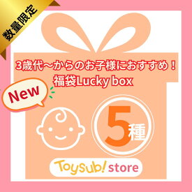 【数量限定】Luckybox/5セット/福袋/おたのしみ/おすすめ/知育玩具/3歳/3才/男の子/女の子/指先/ごっこ遊び/お家遊び/誕生日/孫/ギフト/プレゼント/