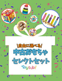 トイサブ！厳選｜えらべる知育おもちゃ3点セレクトセット　数量限定　知育玩具　人気　おすすめ　［0歳　1歳　2歳／男の子 女の子OK］中古　プレゼント