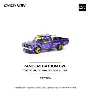 DATSUN 620 TOKYO AUTO SALON 2025 POP RACE PR64-219