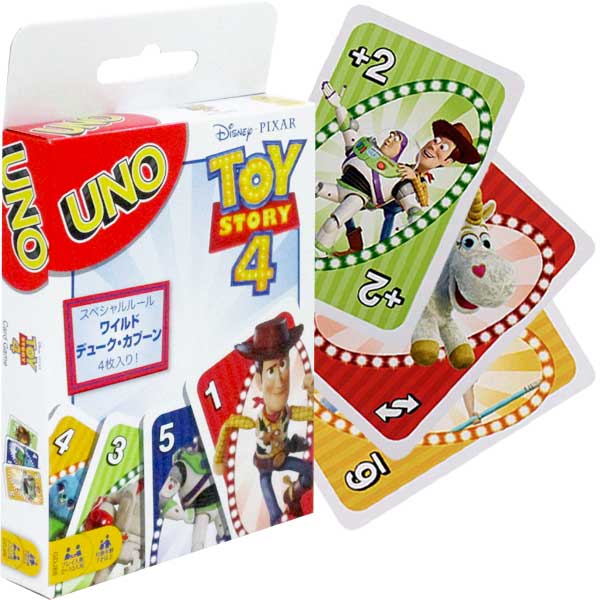 おもちゃ グッズ マテル キャラクター カードゲーム パーティーゲーム 激安通販 ウノ トイ Uno トイストーリー4 メール便可 ストーリー4