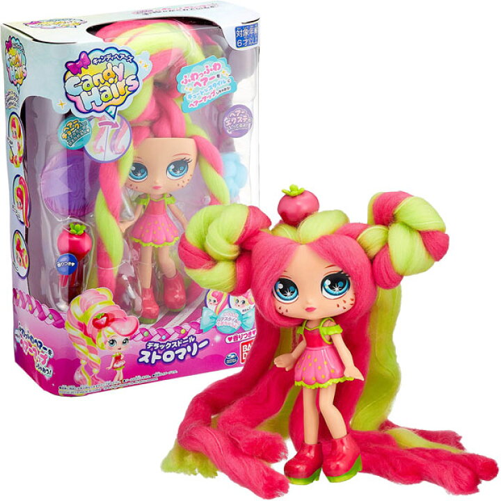 楽天市場】【人形】【ヘアアレンジ】バンダイ キャンディヘアーズ