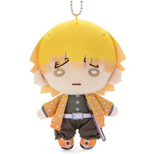 【鬼滅の刃】【マスコット】タカラトミーアーツ にとたん 鬼滅の刃 ボールチェーン付ぬいぐるみ 我妻善逸