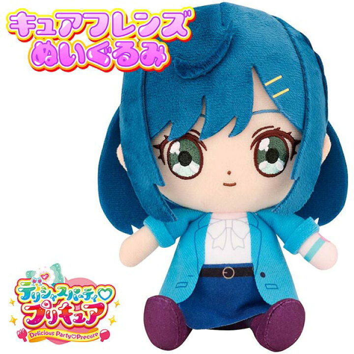 楽天市場 デリシャスパーティープリキュア 人形 バンダイ デリシャスパーティ プリキュア キュアフレンズぬいぐるみ 芙羽ここね トイトイ おもちゃ 景品 雑貨店