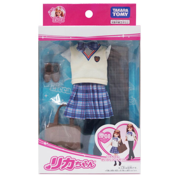 楽天市場】【リカちゃん】【ドレス】タカラトミー リカちゃん LW-08 