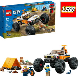 【レゴブロック】【セット】#60387 LEGO レゴ シティ 4WDオフロード・アドベンチャー