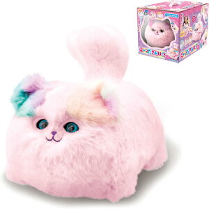 【ぬいぐるみ】【デジタルペット】アガツマ ニャンだきみは!? ピンク