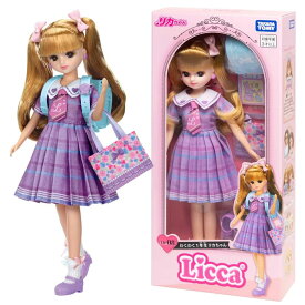【りかちゃん人形】【人形】タカラトミー リカちゃん LD-08 わくわく1年生リカちゃん
