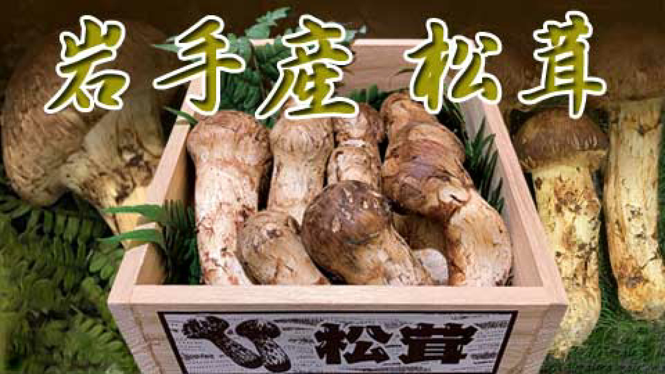岩手県産　松茸