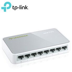 TP-Link 8ポートスイッチングハブ10/100Mbpsプラスチック筺体 TL-SF1008D