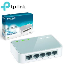 TP-Link 5ポートスイッチングハブ10/100Mbpsプラスチック筺体 TL-SF1005D