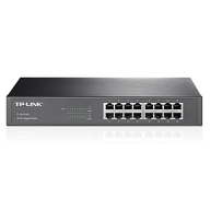 TP-Link 16ポートスイッチングハ ブ10/100Mbps　金属筺体 TL-SF1016DS
