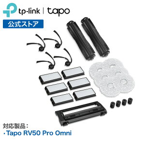 Tapo ���{�b�g�|���@�p �y Tapo RV50 Pro Omni�ETapo RV50 Omni��p �z �����p�[�c�L�b�g�i1�N���j���C���u���V×2�E�T�C�h�u���V×4�E���b�v�N���X×6�E�����\�t�B���^�[×6�E���C���u���V�J�o�[×1�E�X