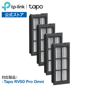 Tapo ���{�b�g�|���@�p �y Tapo RV50 Pro Omni�ETapo RV50 Omni��p �z �����p�[�c�L�b�g �����\�t�B���^�[�i���􂢉j×4 TP-Link Tapo RVA520