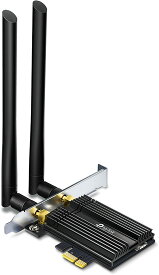 TP-Link WiFi ワイヤレス アダプター 無線LAN Wi-Fi6 PCI-Express Bluetooth5.2 2402Mbps+ 574Mbps Archer TX50E Bluetooth5.2 PCIe アダプター